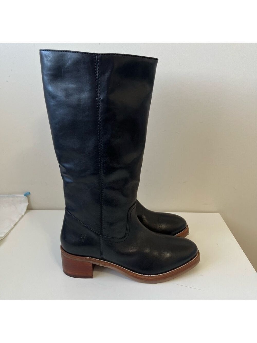 New Frye Camryn Tall Pull On Classic Boots Size 9 - Picture 2 of 12